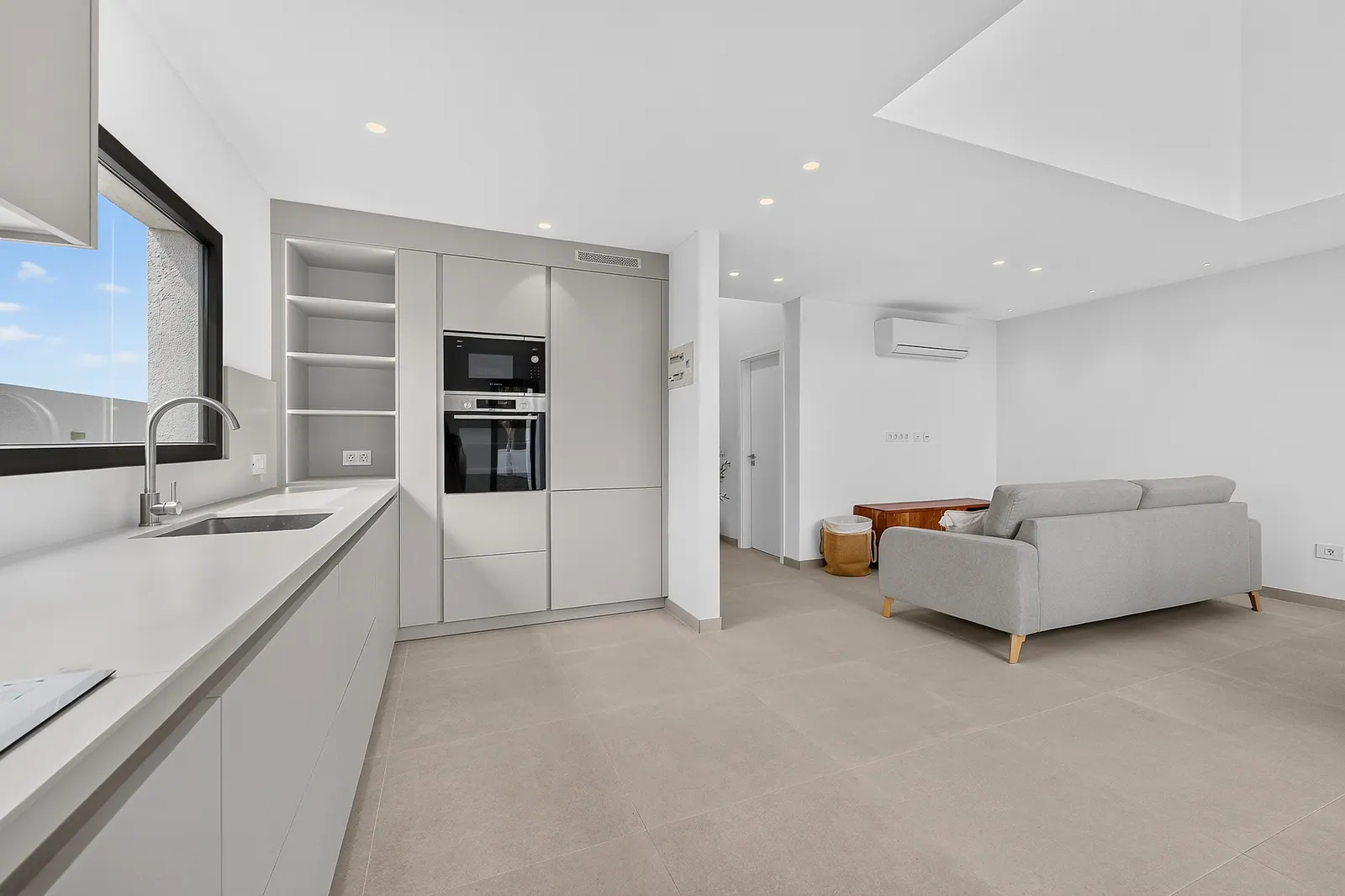 Cocina abierta al salón