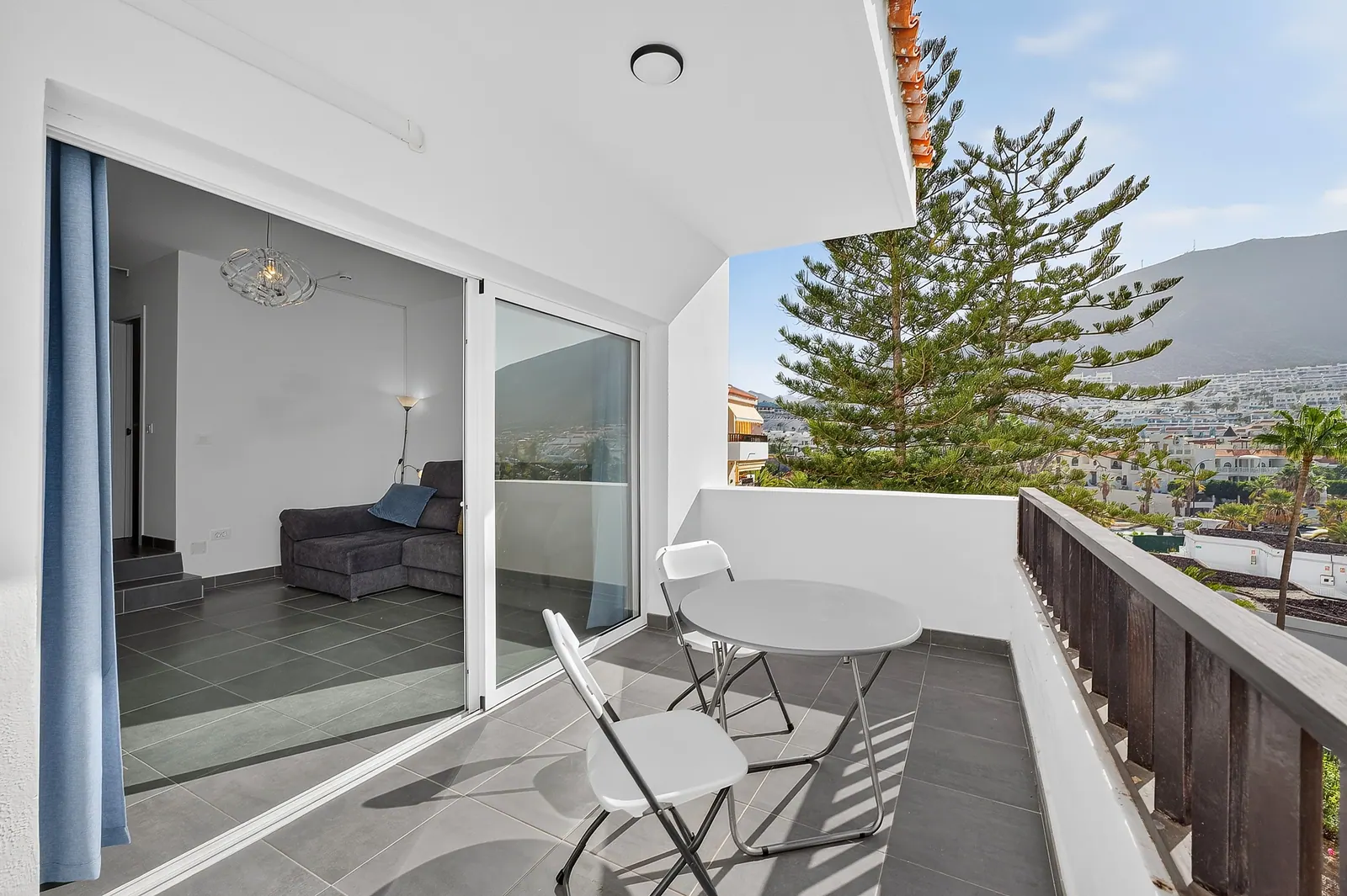 Terraza con acceso al salón